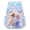 Mochila escolar al por mayor de fábrica con temática de sirena para estudiantes de primaria, diseñada para reducir la carga y proteger la columna vertebral, con una carcasa transparente 3D y gran capacidad