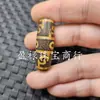 Ágata Fênix Amarela Contas Dzi Jade Contas Soltas 1, 2, 3, 4, 5, 6, 7, 8, 9 Guanyin Dentes de Tigre Olho de Fênix Dzi Beads