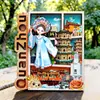 Quanzhou Kaiyuan Temple Wenchuang Madeira Nacional Maré Geladeira Ímã Criativo Tridimensional Turista Lembrança Marco Arquitetura