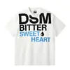 Camiseta de Verano Fresca con Protección Solar Claenfit, Estilo Americano High Street 2026, Estampado de Letras, Hombro Normal, Manga Corta para Hombres y Mujeres