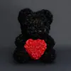[Promoción] Oso de Rosa PE Transfronterizo Flor Eterna Oso de Espuma Regalo del Día de San Valentín Oso de Rosa Simulado