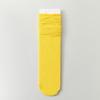 Calcetines apilados para mujer, calcetines de hielo de verano, finos, sueltos, de terciopelo japonés, de seda de hielo, de verano, de color liso, largos, de longitud media