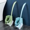 Set de Escobilla de Baño Escobilla de Baño Cepillo de Limpieza Cepillo Doméstico de Cerdas Suaves Sin Esquina Muerta Cepillo de Baño con Mango Largo