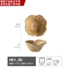 Tazón y Plato de Gres Colección Grande Estilo Japonés Vintage Hecho a Mano Plato para el Hogar Plato para Sopa Tazón para Arroz Tazón con Doble Asa Vajilla Tazón para Sopa