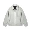 Chaqueta de Capa de Aire de Gamuza para Hombre Otoño e Invierno Estilo Coreano Trendy Versátil Casual Solapa Chaqueta de Hombre Sencilla Casual