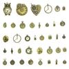 Acessórios de Bronze de Fábrica Acessórios de Pulseira Acessórios diy Conjunto de Relógio Pingente Set