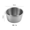 Taza para Salsa Transfronteriza Acero Inoxidable 304 Plato para Mojar Tapa de Silicona a Prueba de Fugas Contenedor para Aderezo de Tomate y Ensalada Condimento Plato para Condimento