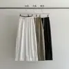 Pantalones de Pierna Ancha Primaverales Evertrue para Mujer, Pantalones Largos Delgados Estilo Coreano con Cintura Alta Fluida, Pantalones Sueltos de Algodón Puro 93795