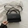 Design de nicho, bolsa de mão de luxo, nova coleção outono 2026, retrô moderno, minimalista, adequada para o dia a dia, bolsa quadrada pequena, bolsa de ombro, bolsa transversal