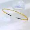 Pulsera de Zirconia Micro-Pavimentada de Alta Gama Transfronteriza al por Mayor Cruz Hueca Estilo Fresco de Nicho Pulsera Joyería de Moda Versátil