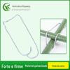 Venda por atacado fornecimento jardim escalada plástico tubos de aço acessórios de aço aço fivela de apoio Haste pilar fixo fivela guarda-sol rack dossel