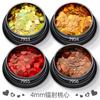 Lentejuelas ultrafinas de 4 mm para decoración de uñas, 12 colores, con purpurina, láser, corazón de melocotón, pegamento para esmalte de uñas, relleno de slime