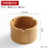 Tubo para Palillos de Bambú Madera Hogar Restaurante Barbacoa Cadena Ranura de Bambú Tubo Restaurante de Fideos Comercial Cubo para Palillos Juego de Tubo con Ranura de Bambú