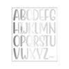 Letras Inglesas Pintadas Transfronterizas DIY Pegatinas DIY para Diarios Personales Pegatinas de Letras Embellecimiento Pegatinas Decorativas de Pared