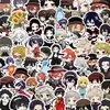100 Piezas de Exquisitos Perros Callejeros de Bungo 3. Pegatinas de Cuaderno de Nakajima Atsushi, Osamu Dazai, Edogawa Ranpo. Pegatinas de Portátil Transfronterizas