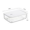 Caixa de embalagem de carne congelada japonesa para cozinha, caixa crisper selada para frutas e vegetais na geladeira, caixa de armazenamento para picles, pratos frios, Bento