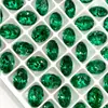 Decorações de Nail Art Esmeralda, Strass com Base Pontuda, Corações Octogonais Irregulares em Formato de Coração, Strass Deslumbrantes em Formato de Ovo de Pombo, Strass para Nail Art no Atacado