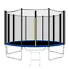 Cama Elástica Interior para Casa de Niños Trampolín Grande para Jardín de Infancia Cama Elástica Rebotadora Comercial para Adultos al Aire Libre con Red de Seguridad