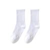 Meias Nanjiren Verão Anti-odor Meias Masculinas Cor Sólida Meias Femininas Esportivas Outdoor Absorventes de Suor Médias Casuais Confortáveis Meias Longas