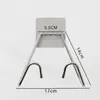 Estante de Cocina sin Taladro Multifuncional de Acero Inoxidable a Prueba de Óxido Estante de Almacenamiento Soporte para Tapa de Olla Soporte de Pared para Palillos