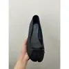 Versión de Piel de Cordero ~ Nuevos 26 Estilo Coreano Estilo Suave Punta Dividida Lazo Boca Baja Zapatos Planos tipo Cerdo Versátiles Mary Janes de Fondo Plano