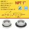 Plugue Hexagonal Impermeável de Plástico PA66 Rosca Externa Tipo M Tipo NPT IP68 Plugue Rosqueado de Nylon PA66 Tampa Cega