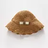 Sombrero de Paja de Princesa para Bebé Niña de Verano Sombrero de Pescador Sombrero de Sol para Niñas Sombrero de Sol de Verano para Bebé Sombrero Fresco para el Sol