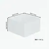 Caixa de acrílico para exposição, suporte para display de sobremesas, expositor de mesa em formato de cubo, suportes para buffet