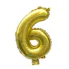 Globos Digitales de 32 pulgadas Empacados Individualmente, Decoraciones de Cumpleaños Versión Americana, Globos Decorativos Flotantes de Papel de Aluminio con Helio