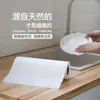 Venda Direta da Fábrica Pano de Limpeza para Cozinha e Louça Não Tecido Descartável Polpa de Madeira Pano Preguiçoso 5 Rolos com Suporte de Aço Inoxidável