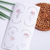 Gracias Patrón de Flores Etiqueta Adhesiva de Sellado Etiqueta de Regalo Embalaje Bolsa de Papel Etiqueta Decorativa Dibujos Animados Lindo Para Llevar Etiqueta Adhesiva