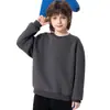 Sudadera Infantil Versátil de Cuello Redondo, Nueva para Otoño/Invierno 2026, Lavable a Máquina, No se Deforma, Prenda de Alto Gramaje de 320g, Directa de Fábrica