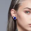 Brincos de Tarraxa com Base Plana para Estudantes, Brincos de Vidro, Piercings de Nariz, Piercings de Cartilagem da Orelha 1.6-25mm, Piercings de Cogumelo, Joias para Piercing, Expansores de Orelha