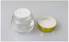 Em estoque 30g 50g 100g Frasco de Vidro para Máscara Facial Faixa Preta Frasco para Creme Facial Frasco para Creme de Barriga Grande 614 Frasco para Máscara Facial Cosméticos