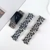 Adecuado para Correa de Reloj Xiaomi Watch 8-10Pro, Correa de Reloj Tejida Elástica de Nylon Simple con Estampado de Leopardo, Modelo Nuevo
