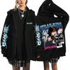Ropa de Stray Kids Rockstar Singer Sudadera con Capucha Estampada Harajuku Holgada con Cremallera Sudadera al por Mayor