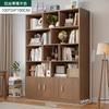 Estante de Almacenamiento de Pie con Capacidad de Carga Gabinete de Almacenamiento Simple con Puerta de Gabinete Hogar de Estudiante Nuevo Producto Librero Integrado Montado en Pared Pared Completa