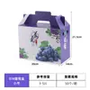 Caixa de Embalagem de Uvas de Tamanho Grande Universal, Caixa de Presente de Uvas Portátil com Casca Dura, Caixa de Embalagem Externa de Frutas para Presente de Feriado de Alta Qualidade