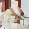 Sombrero de Paja con Cinta de Encaje y Perlas Heben para Celebridades de Internet para Mujer, Sombrero de Sol para Vacaciones en la Playa de Verano, Sombrero de Sol para Protección Solar al Aire Libre para Mujer