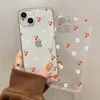 Funda Simple de Flor de Cerezo para iPhone 17 16 Promax Nueva de Verano TPU Cobertura Total Agujero de Precisión Funda Protectora