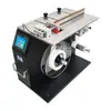 Máquina Selladora y Etiquetadora de Cajas de Empaque de Caja de Color, Aplicador de Etiquetas en Esquina, Máquina Etiquetadora Transparente Semi-Automática de Ángulo Recto de 90 Grados Haoyang