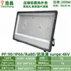 Foco Impermeable para Exteriores Ultra Brillante, Foco de Alta Potencia de Voltaje Amplio, Luz de Proyección de Ingeniería Certificada CE para Exportación Transfronteriza