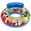 Directo del fabricante: Flotador inflable de PVC con portavasos para adultos, perfecto para fotos en la piscina y diversión en el agua