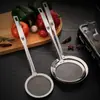 Cuchara Separadora de Aceite Acero Inoxidable Colador de Aceite Skimmer de Grasa Casero Cuchara de Aceite Malla Filtro Tamiz Tamizador de Harina Cocina Jugo Leche de Soya Cuchara Separadora de Residuos
