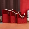 Caja de Dulces para Boda, Caja de Regalo de Lujo Accesible para el Día de San Valentín Chino, Caja de Regalo Cilíndrica tipo Bolso, Caja de Regalo para Compromiso