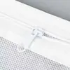 Bolsa de embalaje para almacenamiento de edredón de seda de PVC, juego de cuatro piezas, bolsa de mano de tela no tejida para textiles del hogar, bolsa de almacenamiento para edredón de plumas