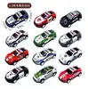 Juguete de Coche de Metal de Arrastre para Niños, Modelo Mini de Coche de Carreras, Set de Coches Pequeños, Regalo de Puesto Transfronterizo