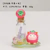 Nova Garrafa da Sorte Desenho Animado Fofo Pet Desejos Ornamento de Mesa para Casa Animal Pequeno Garrafa de Vidro Decoração de Armazenamento para Meninas