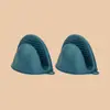 Clip Antiescaldado para Tazón de Acero Inoxidable, Clip para Plato, Pinza para Tazón, Pinza para Plato, Herramienta Gadget de Cocina Funda para Dedo