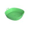Molde de Silicona para Freidora de Aire Explosivo Transfronterizo, Tapete de Silicona Gruesa de Grado Alimenticio para Hornear, Tapete para Olla Doméstica para Freír con Aire